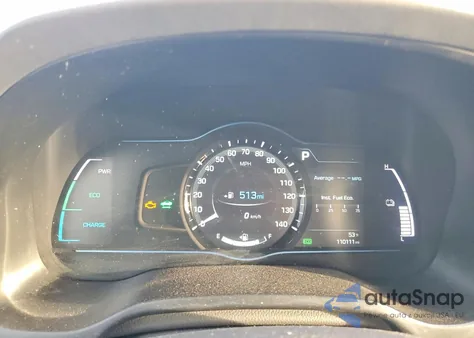 2017 Hyundai Ioniq Limited z USA, uszkodzony, nr VIN KMHC85LC0HU049403